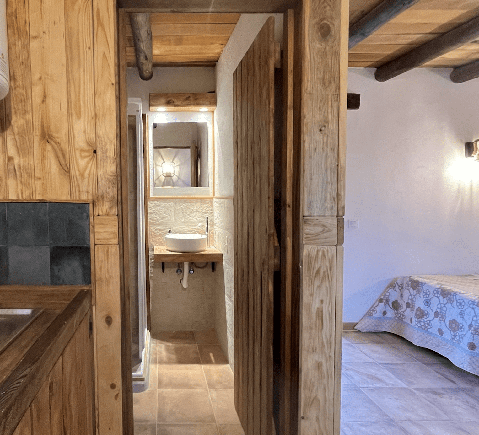 alojamiento en bungalows camping almócita